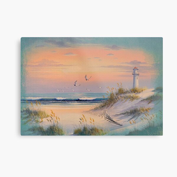 The Light House Metal Print