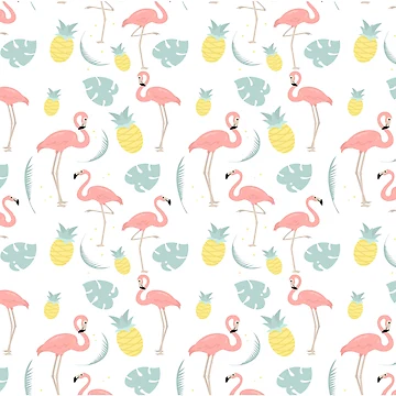 Artwork thumbnail, Flamingo Pattern   by GranadaStore
