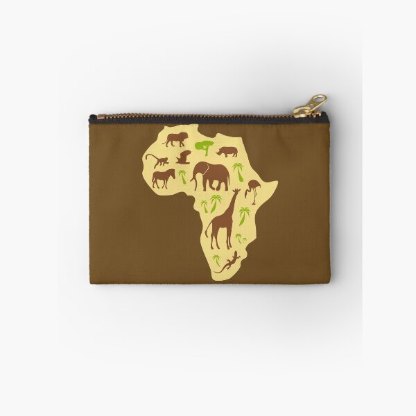 Item preview, AFRICA MAP WILDLIFE designed and sold by ReignGFX.