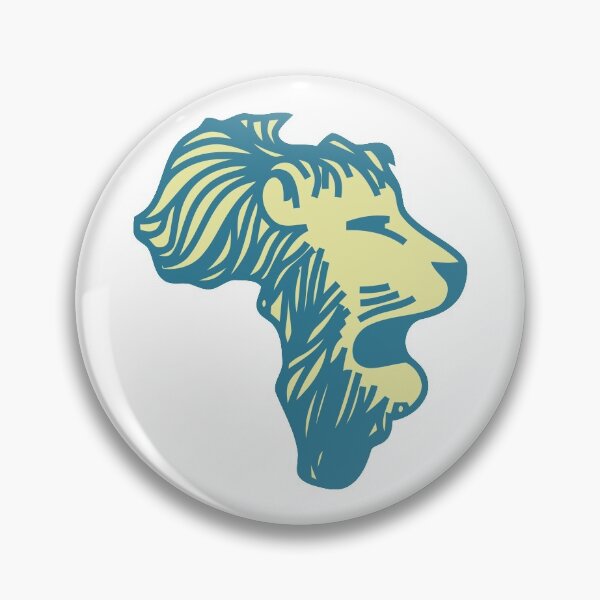 Item preview, AFRICA MAP LION designed and sold by ReignGFX.