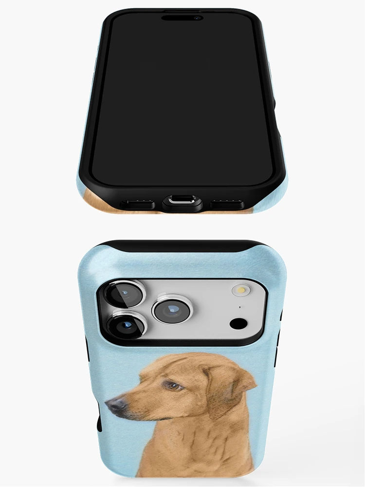 Thumbnail 3 of 4, iPhone Case, Rhodesian Ridgeback designed and sold by alpendesigns.