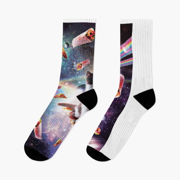 Item preview, Outer Space Pizza Cat - Rainbow Laser, Taco, Burrito designed and sold by SkylerJHill.