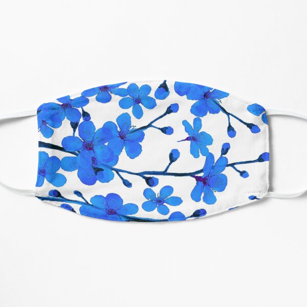 Cherry Blossom blue, Chinoiserie Mask