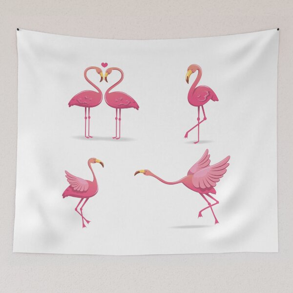 Artikelvorschau,  Flamingo-Muster entworfen und verkauft von GranadaStore.