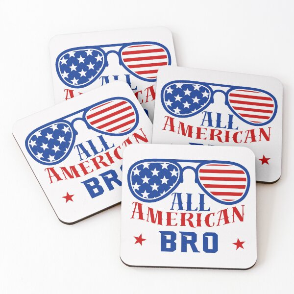 Item preview, Brother Like No Other - All America American Bro Flag in Sunglasses Gift 2 designed and sold by PupnkittyMania ⭐⭐⭐⭐⭐.