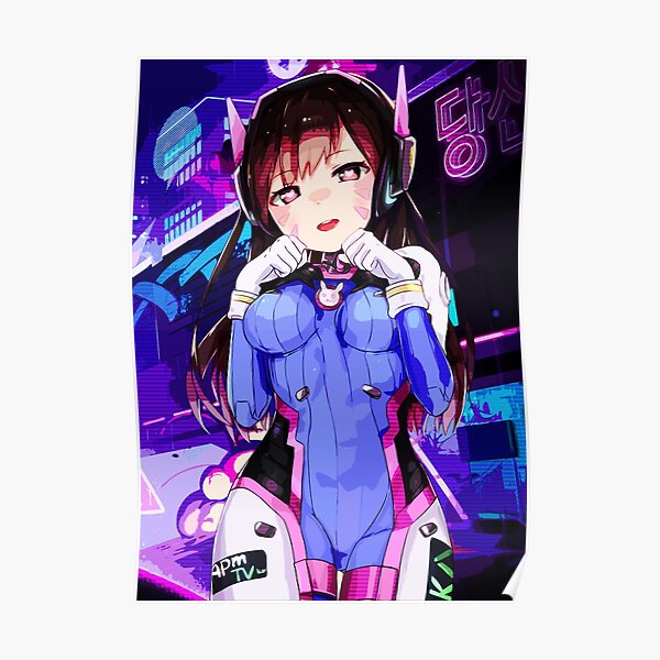 Overwatch D.Va Poster
