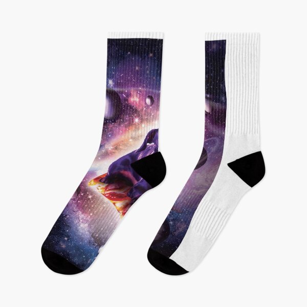 Artikelvorschau, Outer Space Galaxy Dog Riding Pizza entworfen und verkauft von SkylerJHill.