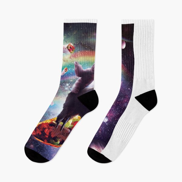 Item preview, Space Sloth Riding Llama Unicorn - Taco & Burrito designed and sold by SkylerJHill.