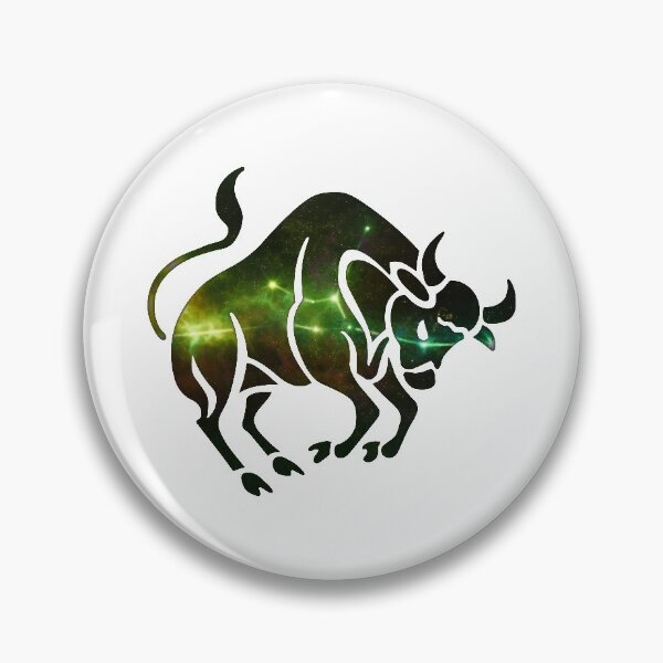 Item preview, Taurus Zodiac Symbol With Constellation Background designed and sold by THNKDESIGN.