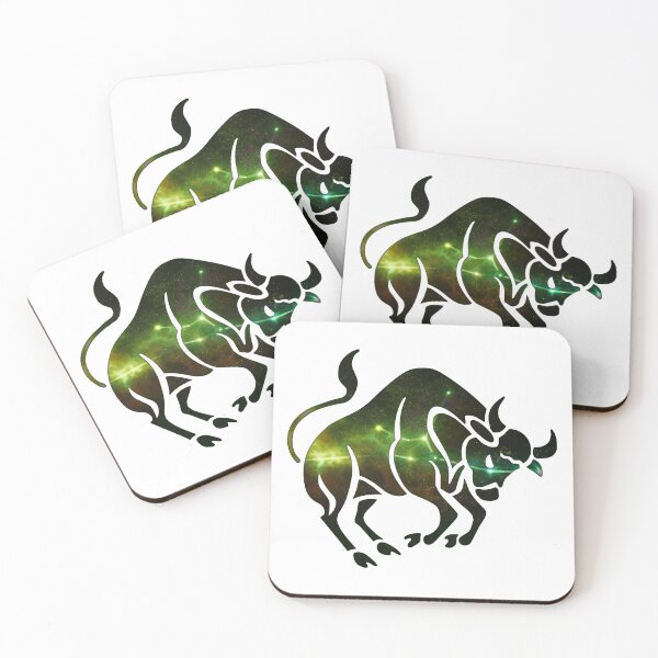 Item preview, Taurus Zodiac Symbol With Constellation Background designed and sold by THNKDESIGN.