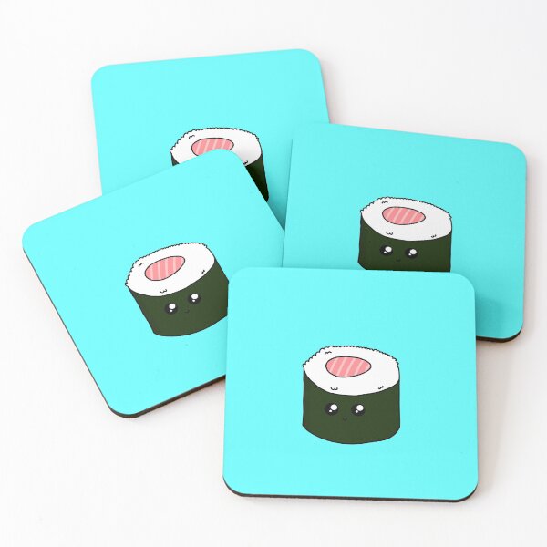 Item preview, Kawaii Sushi Roll designed and sold by midnightthecat.