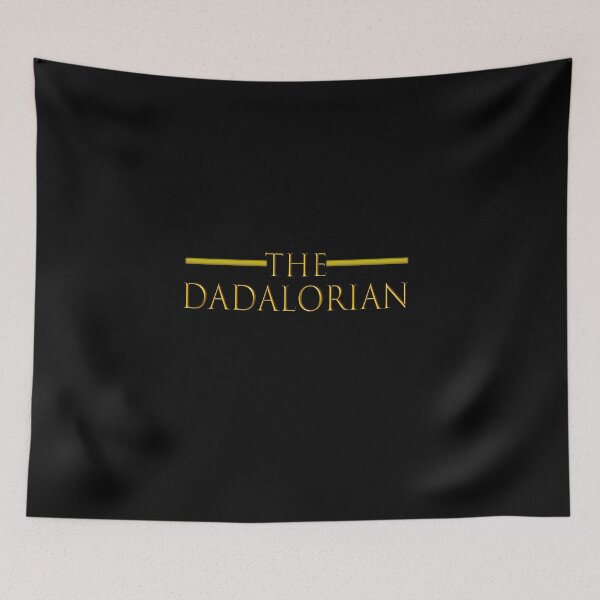 Item preview, Dadalorian Gold Typographie, fathers day designed and sold by Amineharoni.