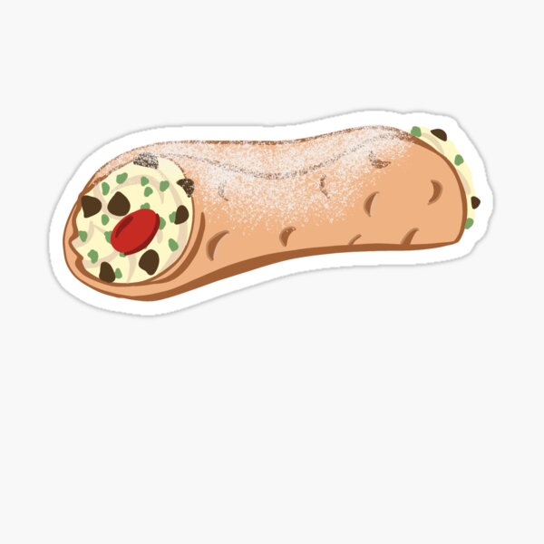 Italian Canolli Sticker