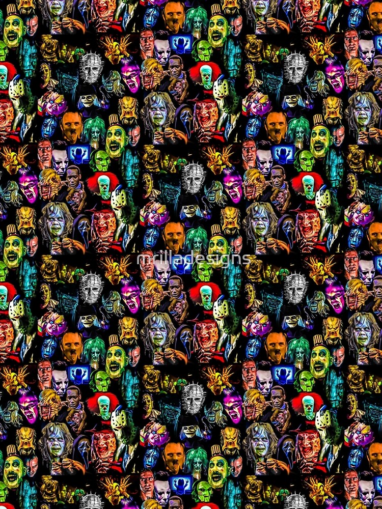 horror film baddies legends by mrilladesigns