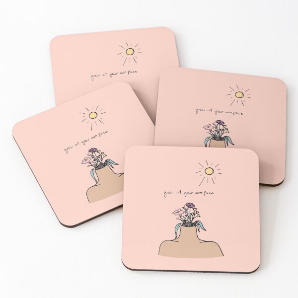Item preview, Grow at Your Own Pace (pink) designed and sold by Shannon Stooksbury.