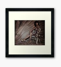 " Pardon Me Boys " Framed Print