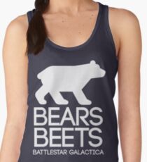 Bears. Beets. Battlestar Galactica. Women's Tank Top
