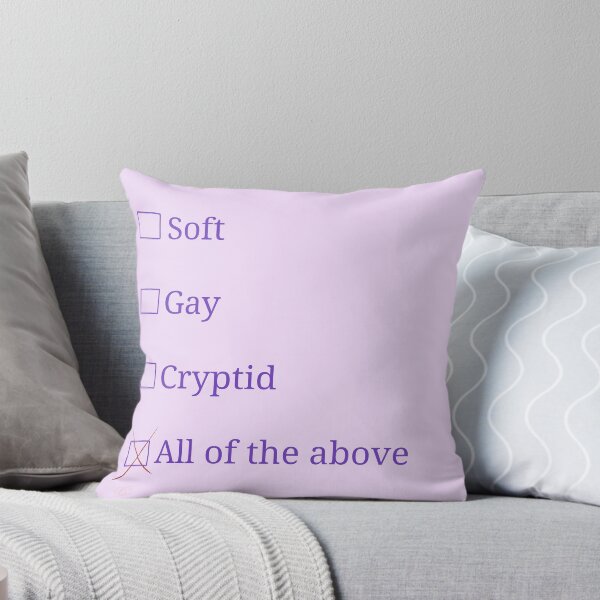 Item preview, ¿Suave / Gay / Críptido? Todas las anteriores designed and sold by SoftGayCryptids.