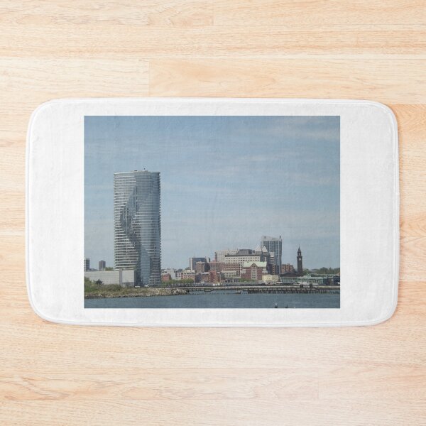 Item preview, Jersey City Skyscraper, Hoboken Skyline, Hoboken, New Jersey designed and sold by lenspiro.