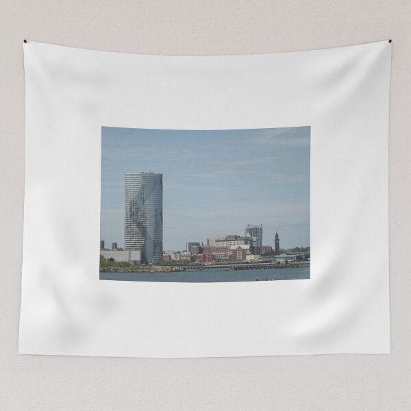 Item preview, Jersey City Skyscraper, Hoboken Skyline, Hoboken, New Jersey designed and sold by lenspiro.