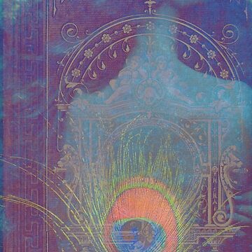 Artwork thumbnail, Gilded Dreams in Teal by MeganSteer