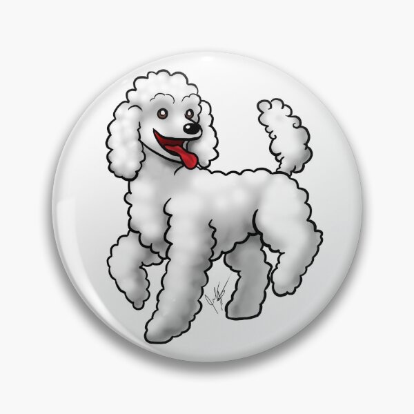 Item preview, Dog - Poodle - White designed and sold by Jennifer Stolzer.
