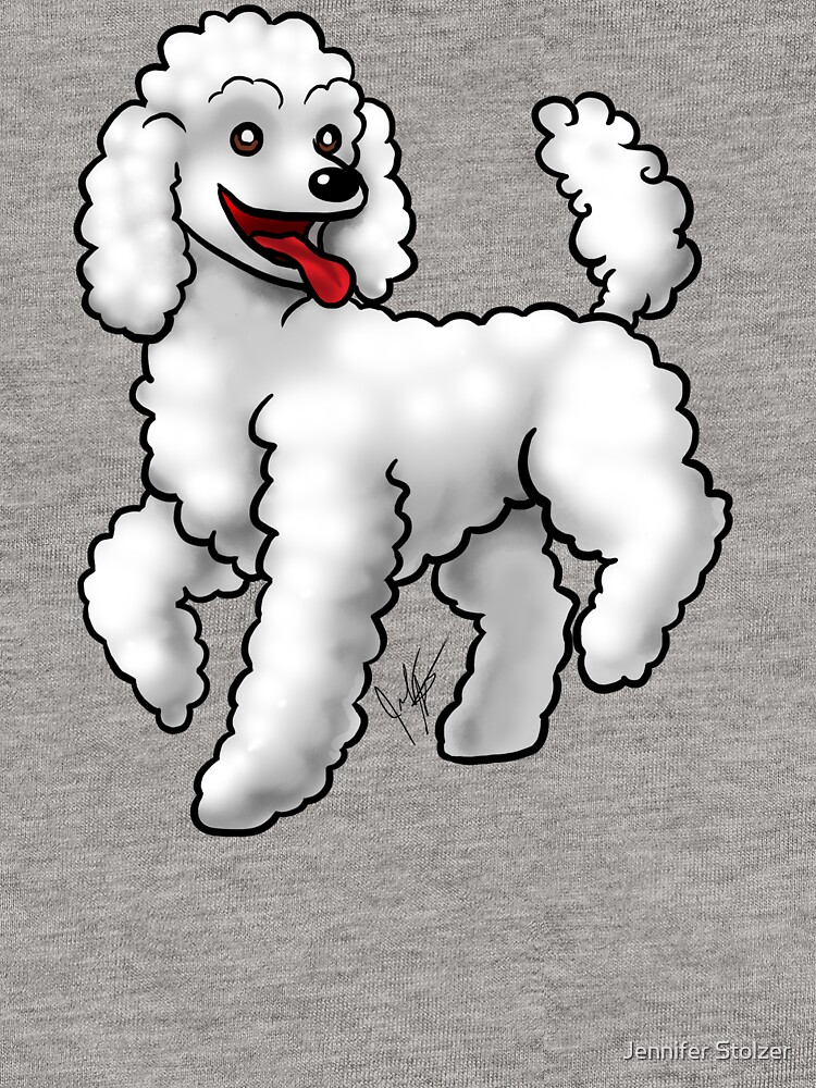 Dog - Poodle - White