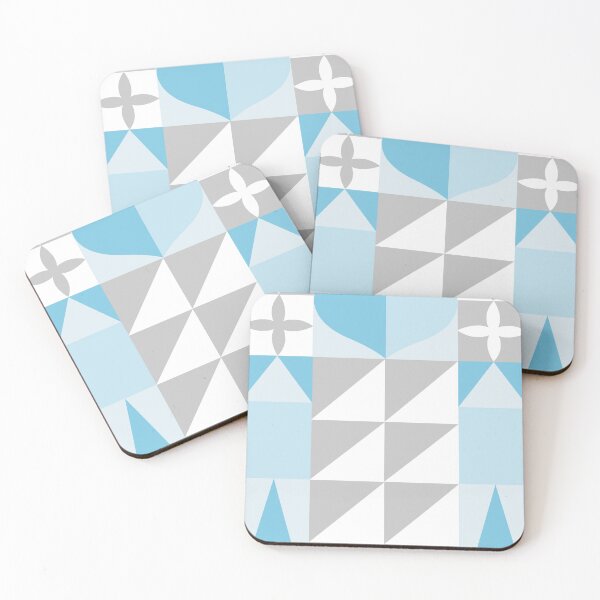 Item preview, Mary Blair Pattern - Small World (Blue) designed and sold by Tiffany Bailey.