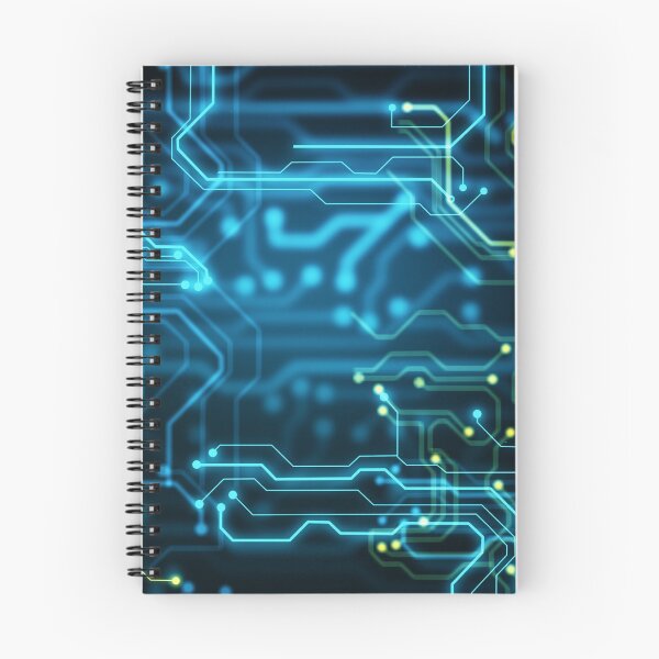 Item preview, Blue & Gold Circuitboard Pattern designed and sold by alderblight.