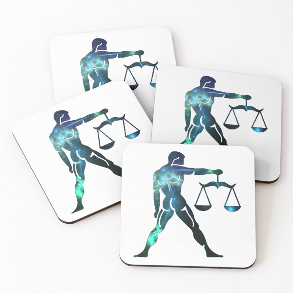Item preview, Libra Zodiac Symbol With Constellation Background designed and sold by THNKDESIGN.