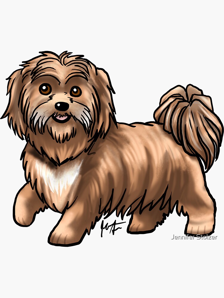 Shih Tzu - Liver by jameson9101322
