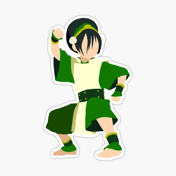 Avatar - Toph Sticker – Hype Current