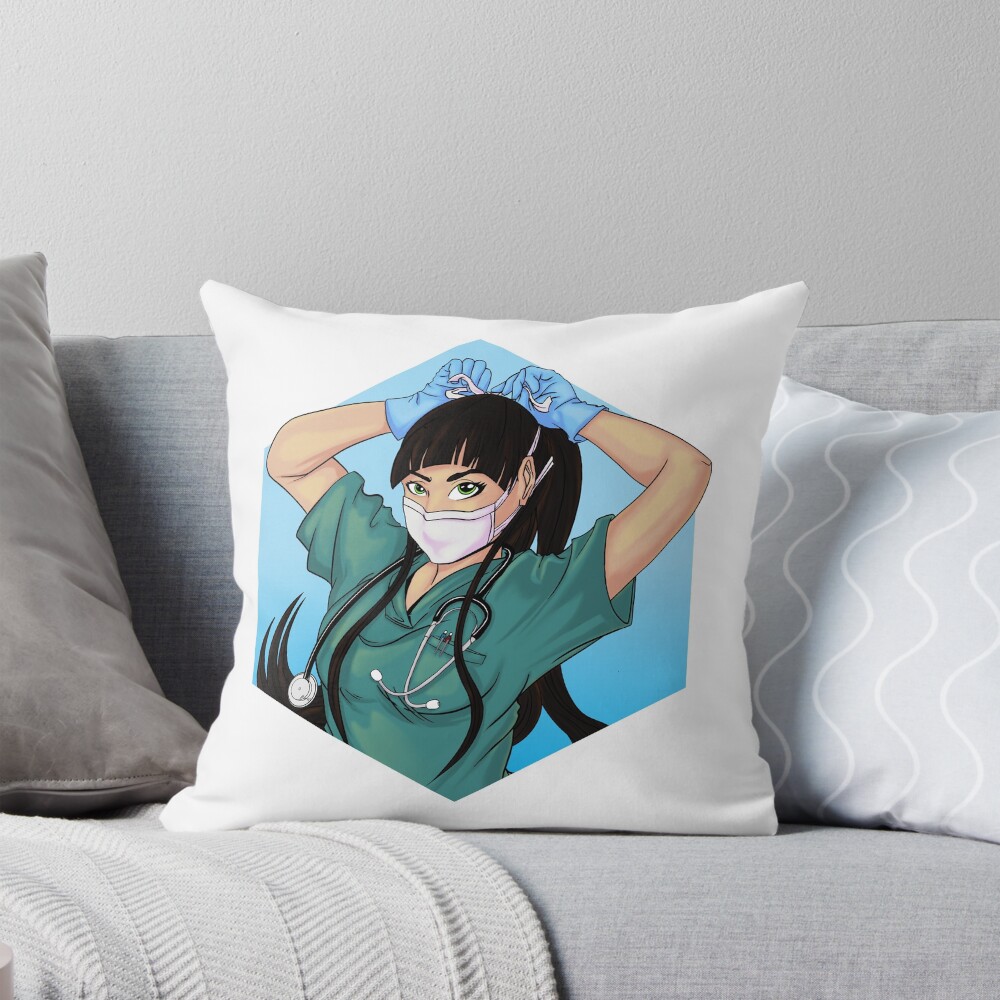Item preview, Throw Pillow designed and sold by GrizGeek.