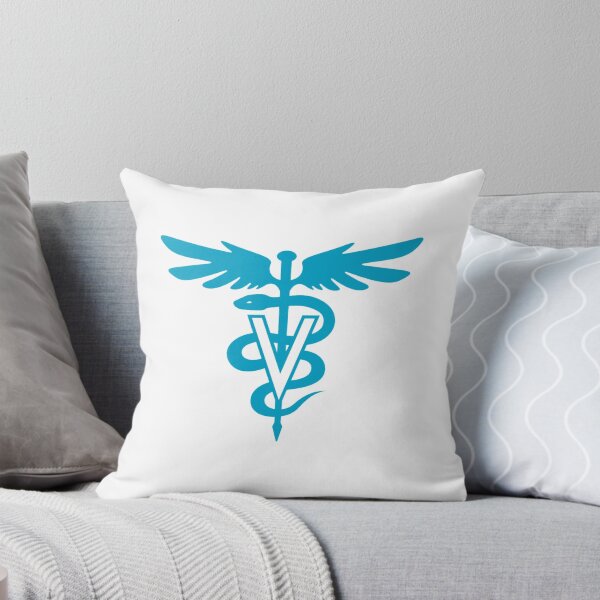 Item preview, Medicina Veterinaria Caduceo Símbolo Azul designed and sold by vet4life.
