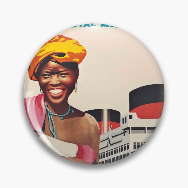Item preview, South and East Africa vintage travel poster designed and sold by stickart-marek.