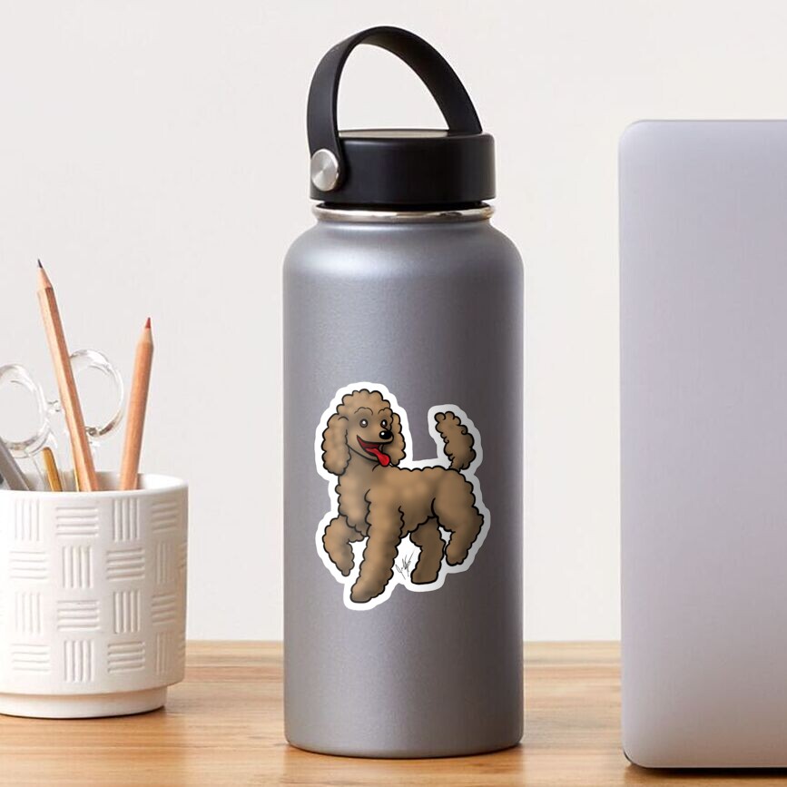 Poodle - Apricot Sticker