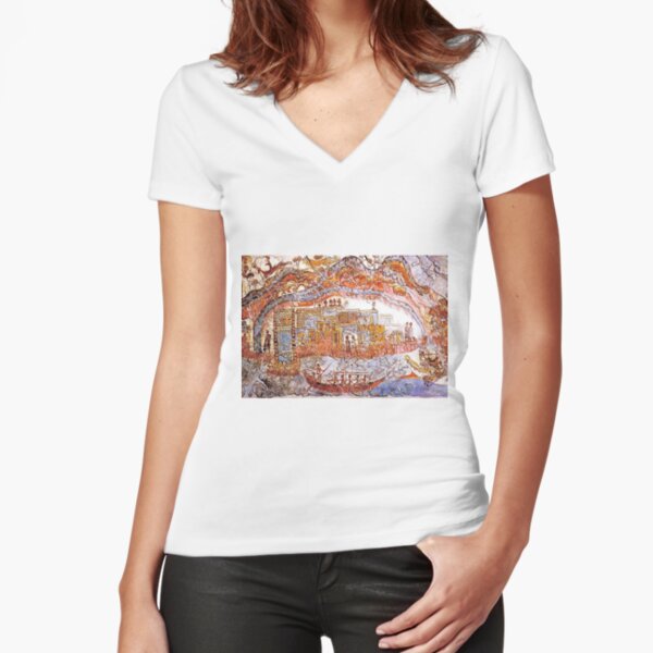 Fitted V-Neck T-Shirt
