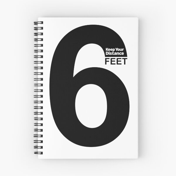 Item preview, Keep your distance 6 feet - social distancing sign designed and sold by SocialShop.
