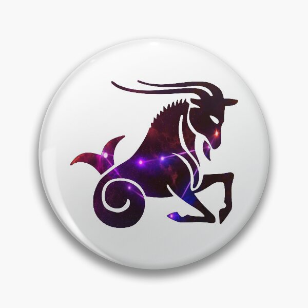 Item preview, Capricorn Zodiac Symbol With Constellation Background designed and sold by THNKDESIGN.