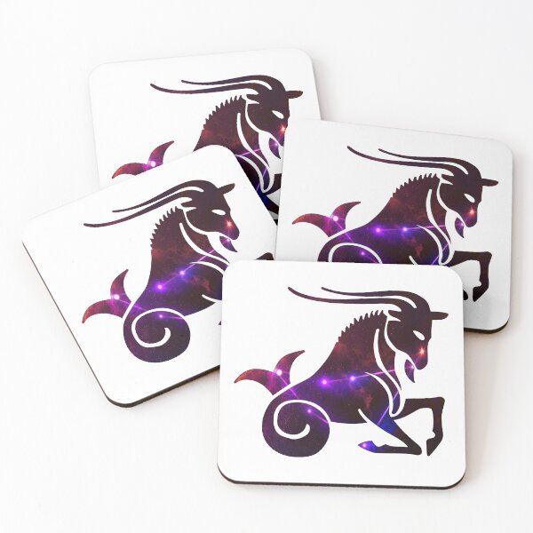 Item preview, Capricorn Zodiac Symbol With Constellation Background designed and sold by THNKDESIGN.