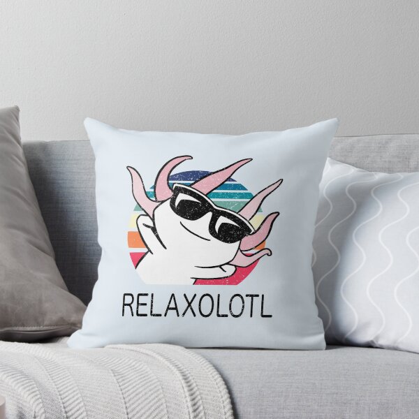 Item preview, Relaxolotl (For Light Backgrounds) designed and sold by CartoonDinosaur.