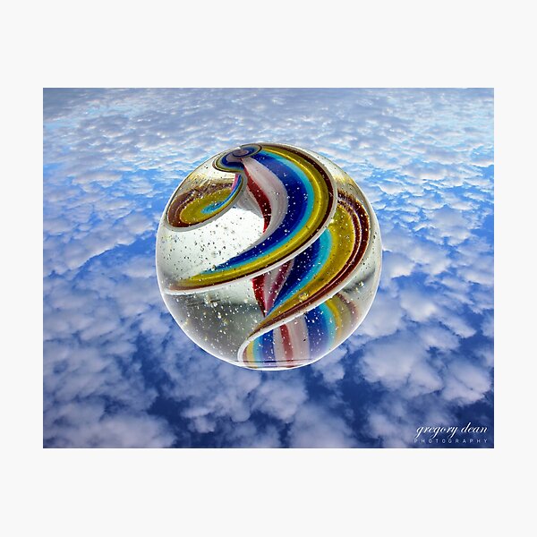 Marble Worlds Photographic Print