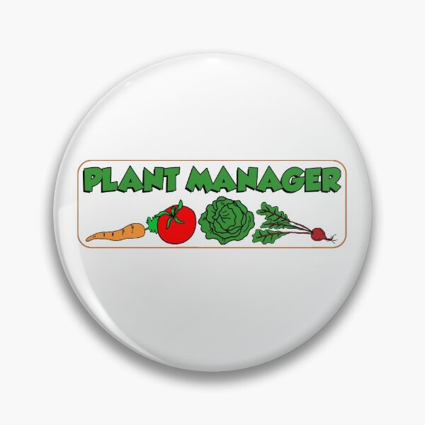Item preview, Plant Manager Gardening Pun designed and sold by jaycartoonist.