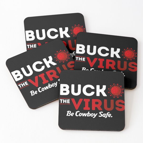 Item preview, Buck The Virus, Be Cowboy Safe  designed and sold by BeYourOwnHero.