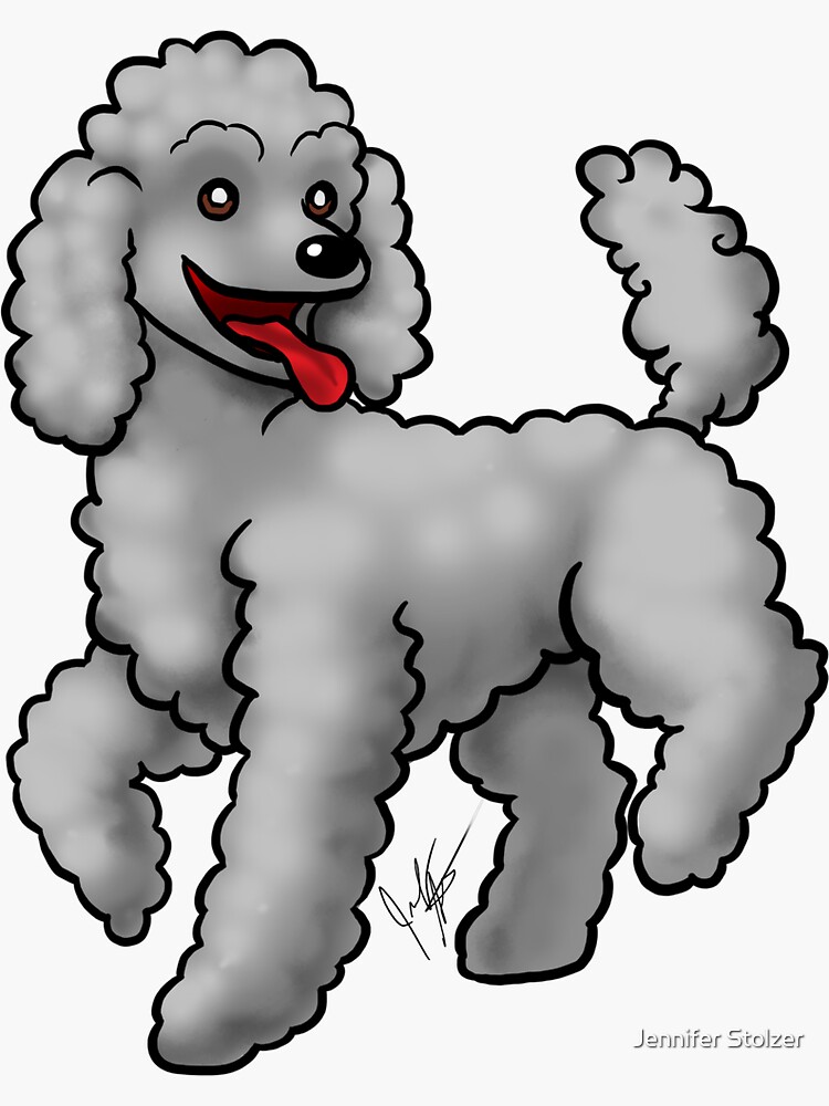 Poodle - Gray by jameson9101322