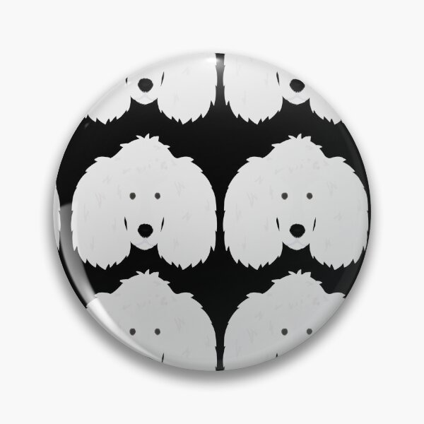 Item preview, white poodle funny face mask poodles dogs gift designed and sold by alaechamlal.