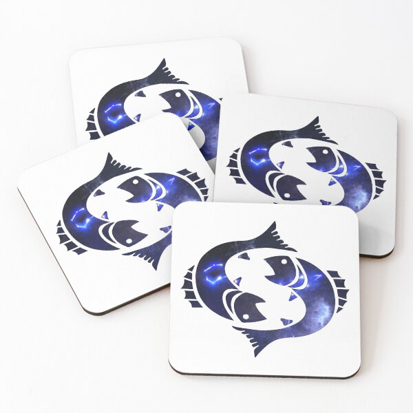 Item preview, Pisces Zodiac Symbol With Constellation Background designed and sold by THNKDESIGN.