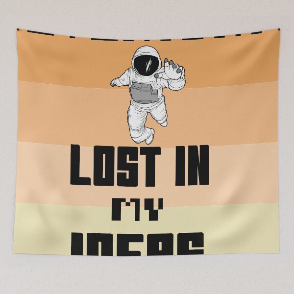 Item preview, Everyday Lost in My ideas, gift for girls, gift for boys, asteroid, lost, funny, abstract, surrealism, surreal, designed and sold by achrworld.