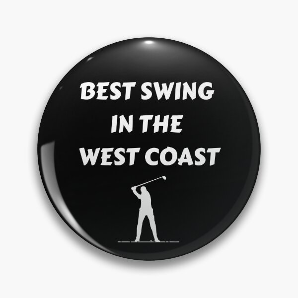 Item preview, Golfer Gift Best Swing In The West Coast - Golfing designed and sold by designitfun.