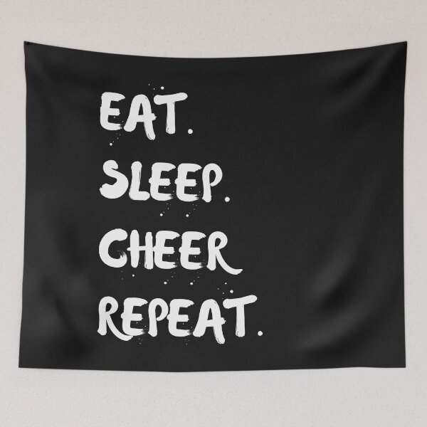 Item preview, Eat Sleep Cheer Repeat Best Life Gift designed and sold by TeesByDesign.